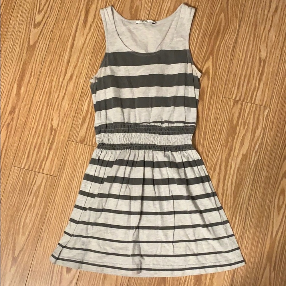 Striped Scrunched Top